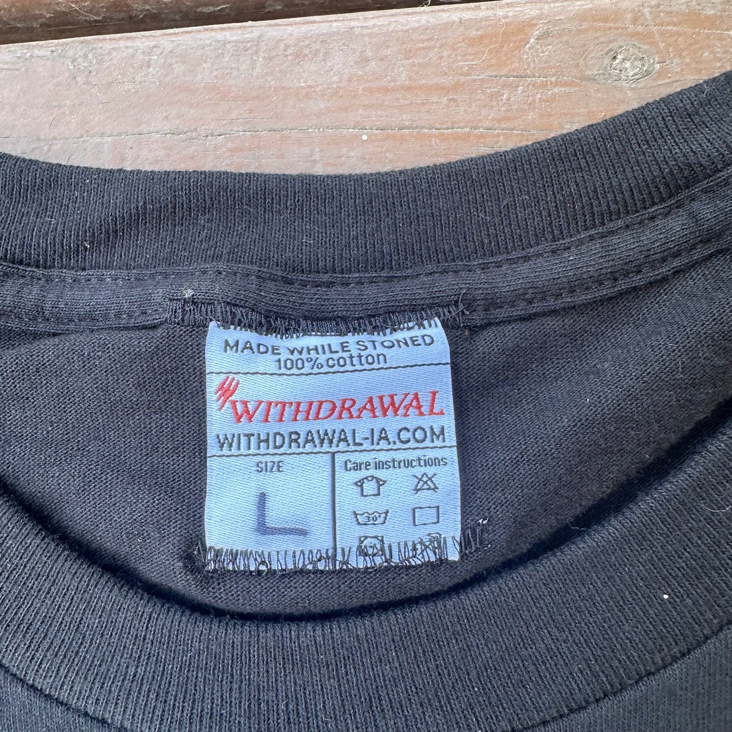 Only a three day notice tee