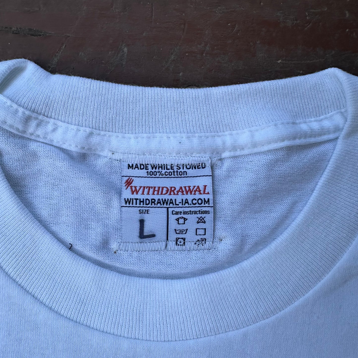 Only a three day notice tee